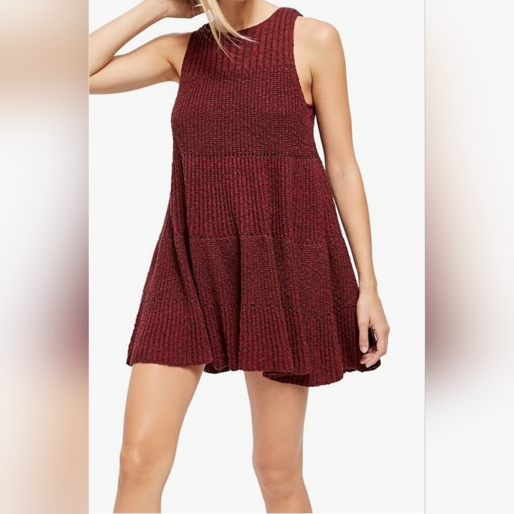 FP Waterfall Ruffle Dress